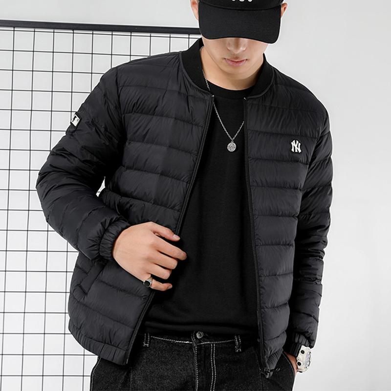 New MLB Down Jacket Winter Cropped Unisex Black 31DJL2061-50L