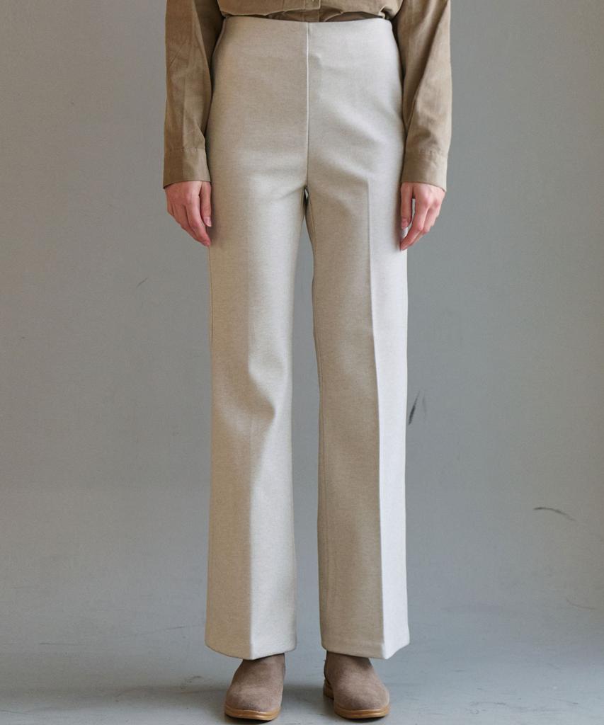 Beullangyu Bliss Bootcut Fleece-Lined Slacks_3 Colors