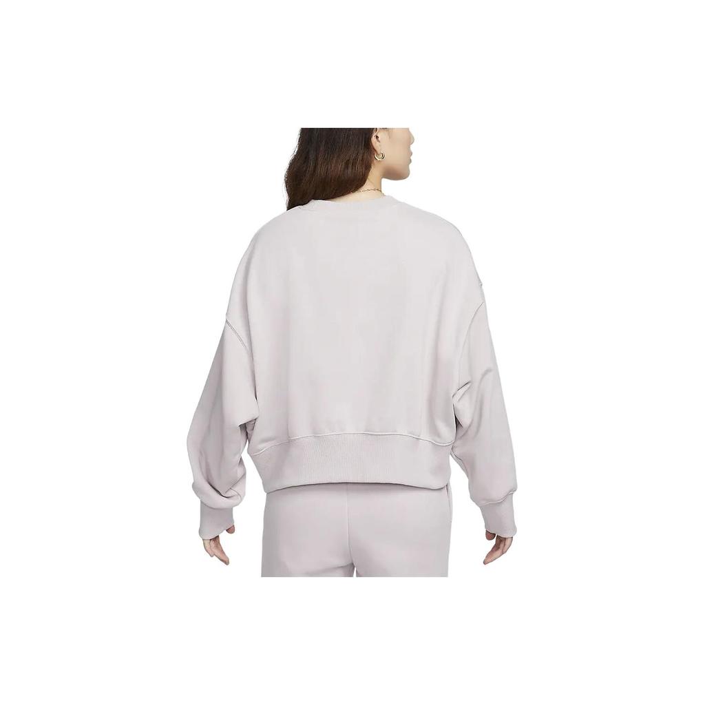 Nike Sportswear Phoenix Fleece Sweatshirt Women's Gray Purple FZ6810-019
