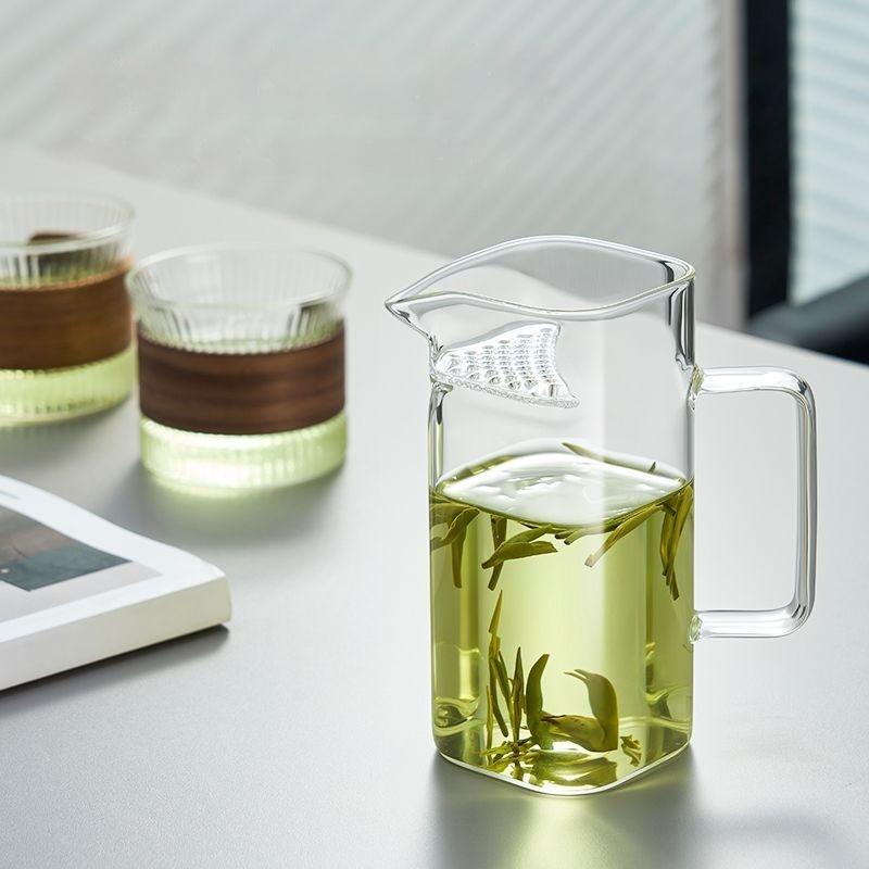 GIANXI Tea Cup Men's Water Cup Office Personal Teacup Home Glass Tea Water Separation Resistant To High Temperature