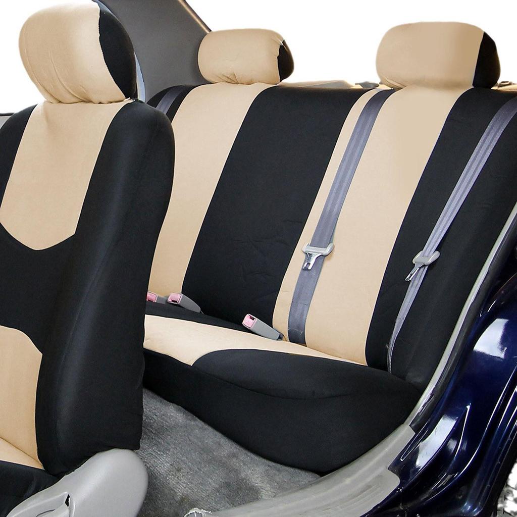 8-Seat Universal Car Seat Cover Set - 14-Piece Flat Style Cushion for Trucks, Hot-Selling