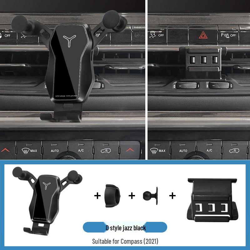 

Jeep Compass 2017-2021 Wireless Charging Phone Holder & Navigator