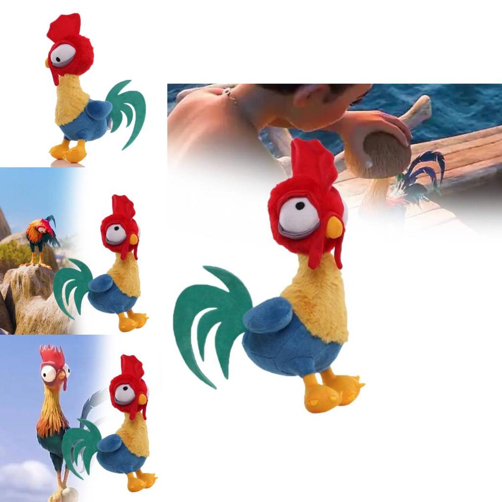 Delightful Moana Plush Doll Collection With Charming Maui Pig And Heihei Rooster