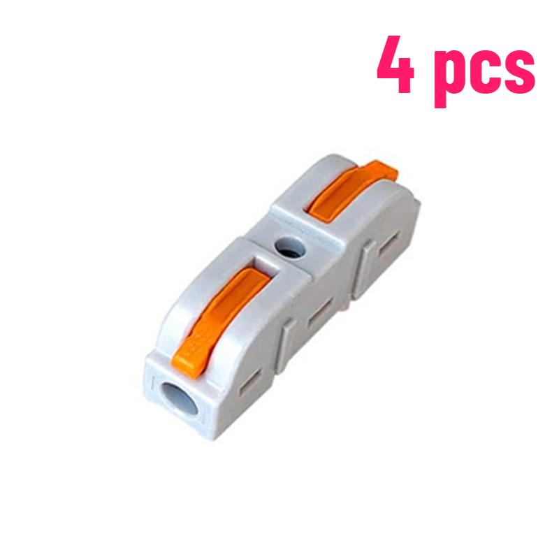 Schnellverbinder elektrische Kabelverbinder Universal Kompakte Spleißverdrahtung Kabelverbindung Einsteckklemmen