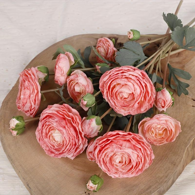 

Декоративный цветок-имитация лотоса с обожженным краем - подходит для внутреннего декора, свадебных цветочных композиций, флористических проектов своими руками и оформления интерьера. розовый