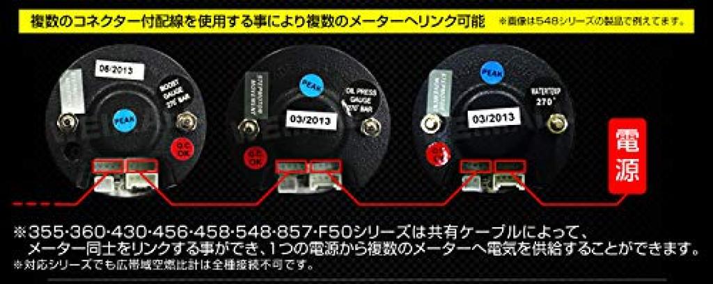Autogauge Water Temperature Gauge 60mm Additional Gauge with Backlight for 456 Series 4-Color