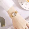Niche High-End Women'S Watch Retro High-Value Wheat Ear Mesh With Watch Waterproof Women'S Quartz Watch