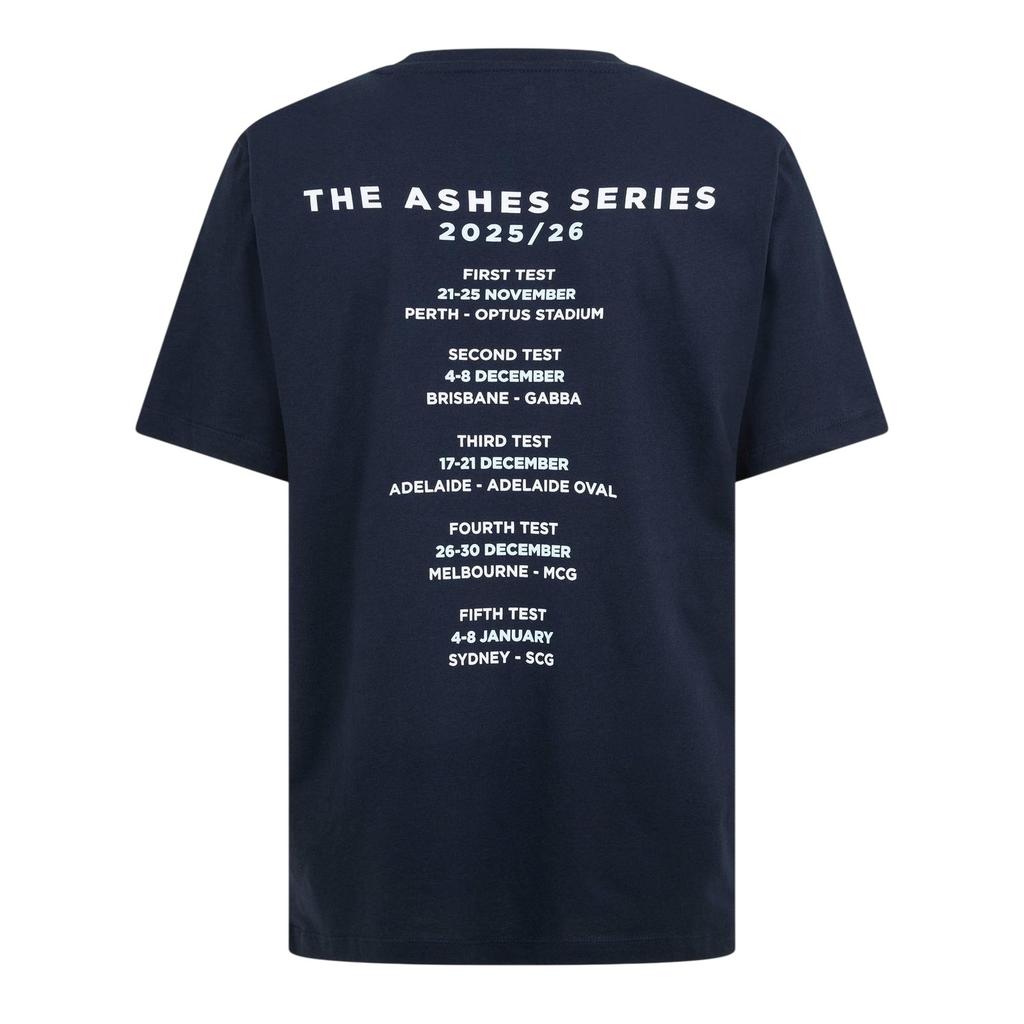 Castore Mens Essentials 26/27 England Cricket T-Shirt