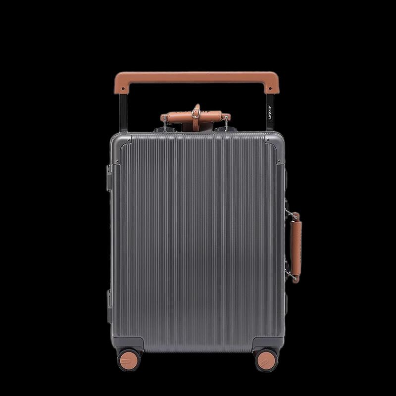 KarLot Vintage Style Aluminum Frame Luggage