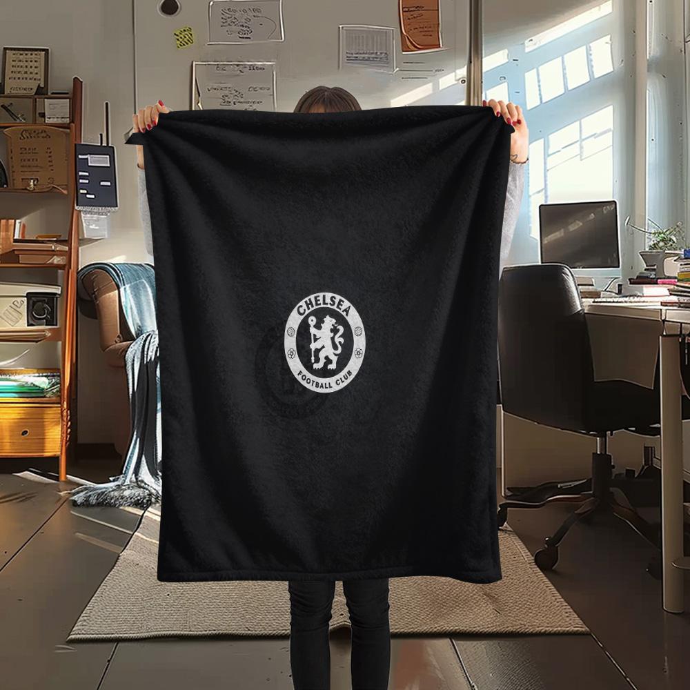 Chelsea FC Flanelldecke, Hohe Qualität, Bequem für alle Jahreszeiten, Heimdekoration, Wärme und Komfort
