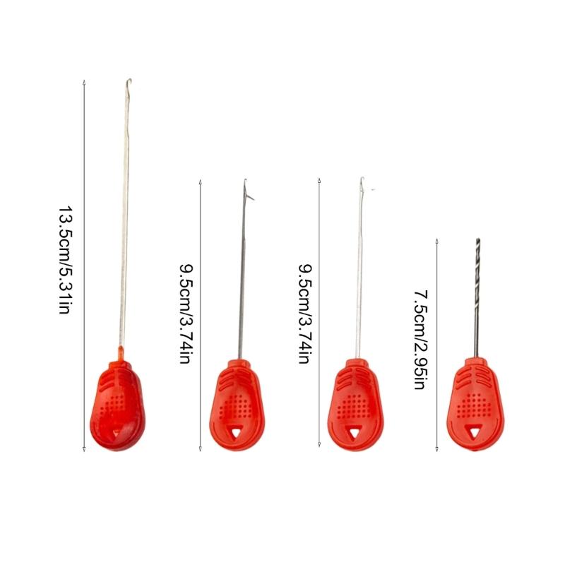 6Pcs Fishing Baiting Rig Tool Fishing Needle for Fishing, Fishing Baits Needle