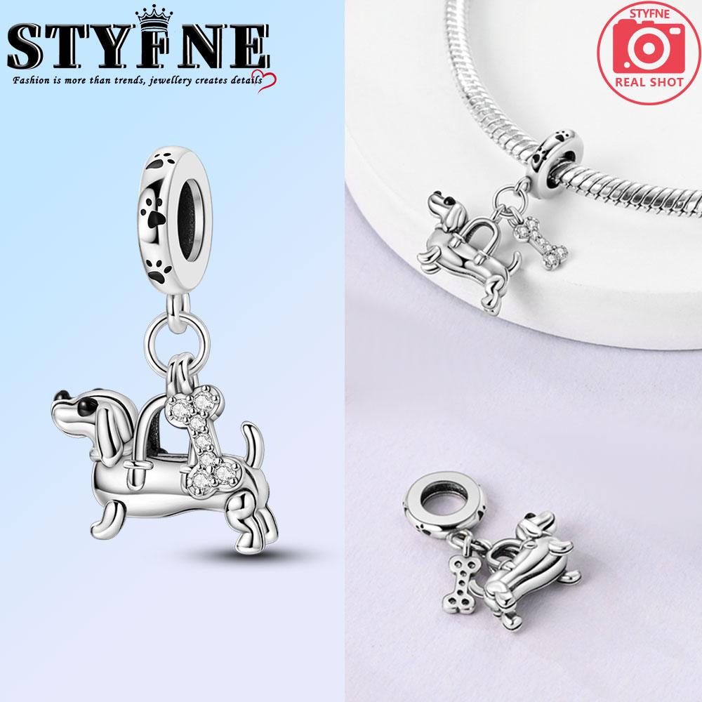 Copper Tyrannosaurus Rex Dinosaur Lion Tiger Elephant Animal Charms Beads Fit Original Bracelets Diy Jewelry