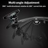Magnetic Car Dashboard Rotating Phone GPS 360 Degree Holder Curved Arm Stand