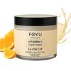 FOYU Skincare Vitamin C Brightening Clay Multani Mitti Face Pack Dark Spot Reduction & Radiance Boost Detoxifying Clay Mask for All Skin Types Para