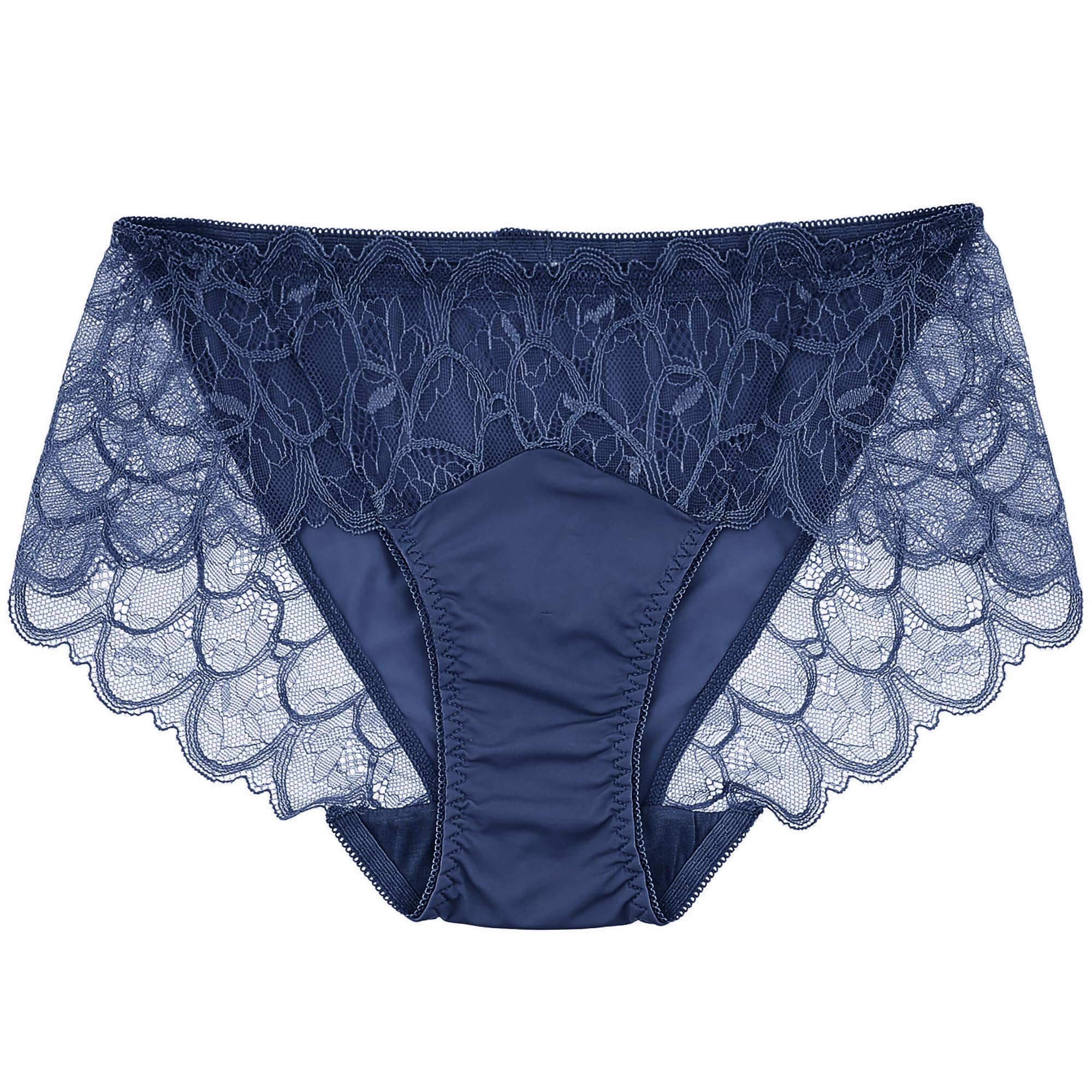 

Charmake Body anan Модель Трусики Удобные Прозрачные Пушистые Тонкие Бюстгальтер Темно-синий - Женские (Продано отдельно) - Кружево, Дышащий, Эластичный, Нижнее белье, (XL,