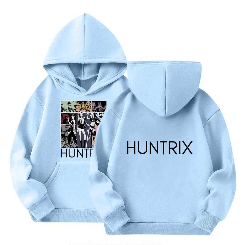 Dětská mikina s kapucí Chlapecká a dívčí módní potištěná mikina s dlouhým rukávem