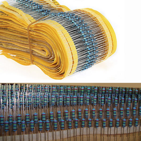 300x 30 Values Kinds 1% 1/4W Metal Film Resistor Assorted Kit 10PCS Each High Quality