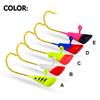 Colored Soft Worm Lure Jig Head Hook - Upturned Artificial Bait Fish Hook Tumbler for Fishing Tackle.