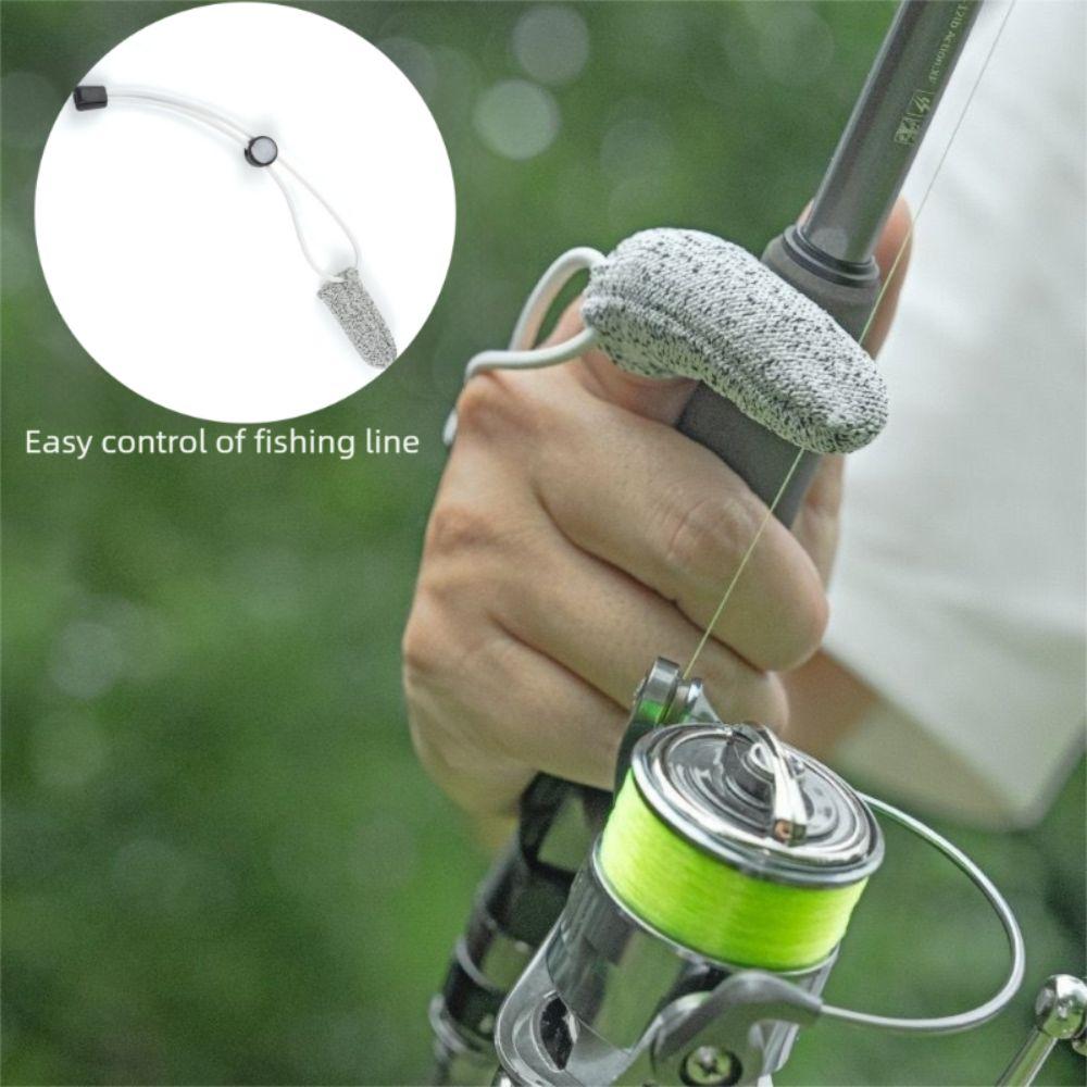 Wear-resistant Fishing Single Finger Gloves Anti-Slip Finger Protector  Fishing