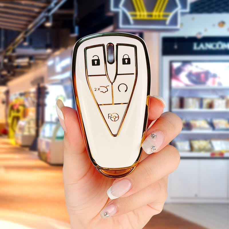 Compatible Car Key Cover for Changan CS75plus, Yidong CS55, CS35plus, and Oshan X5/X7 Models