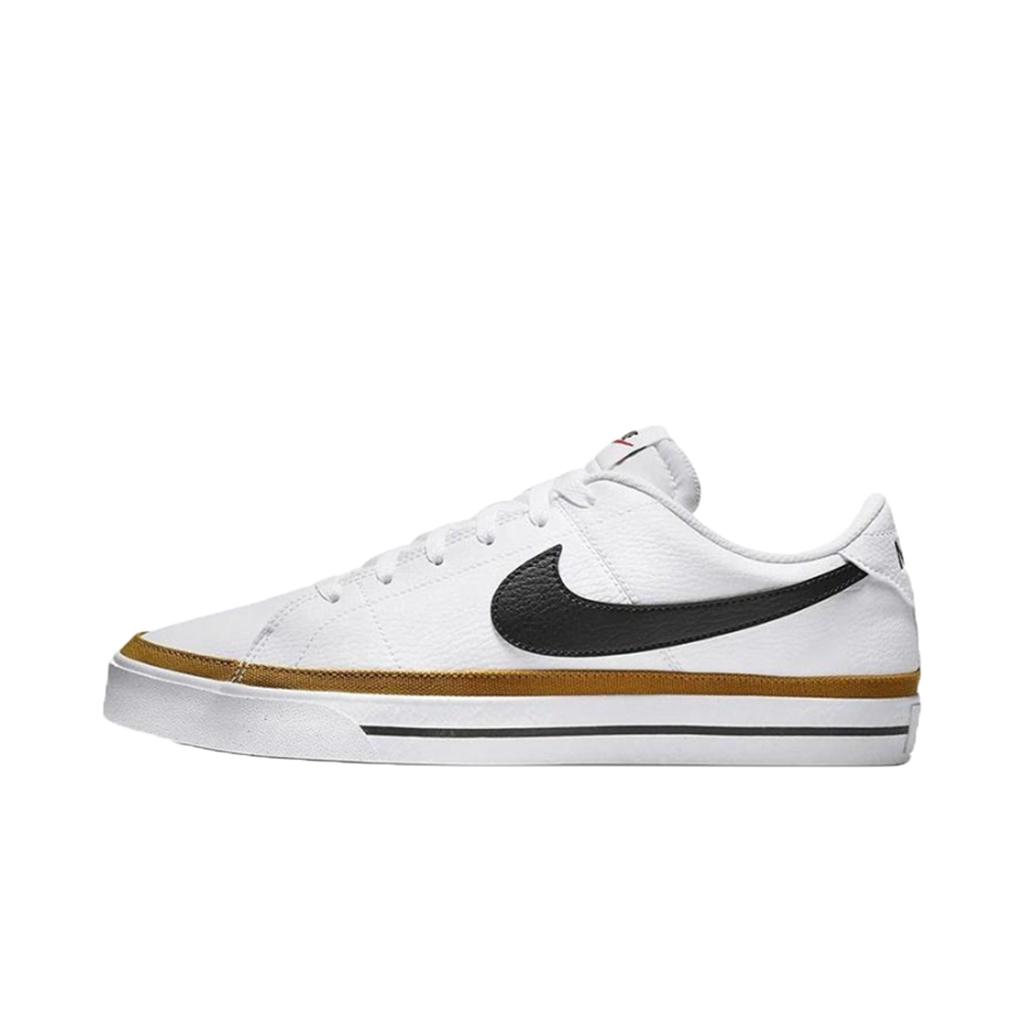 Nike Court Legacy Planet Smiley Face Slip Resistant Low Top Skateboard Shoes Unisex Blue White DH3162-100(Team1047-)
