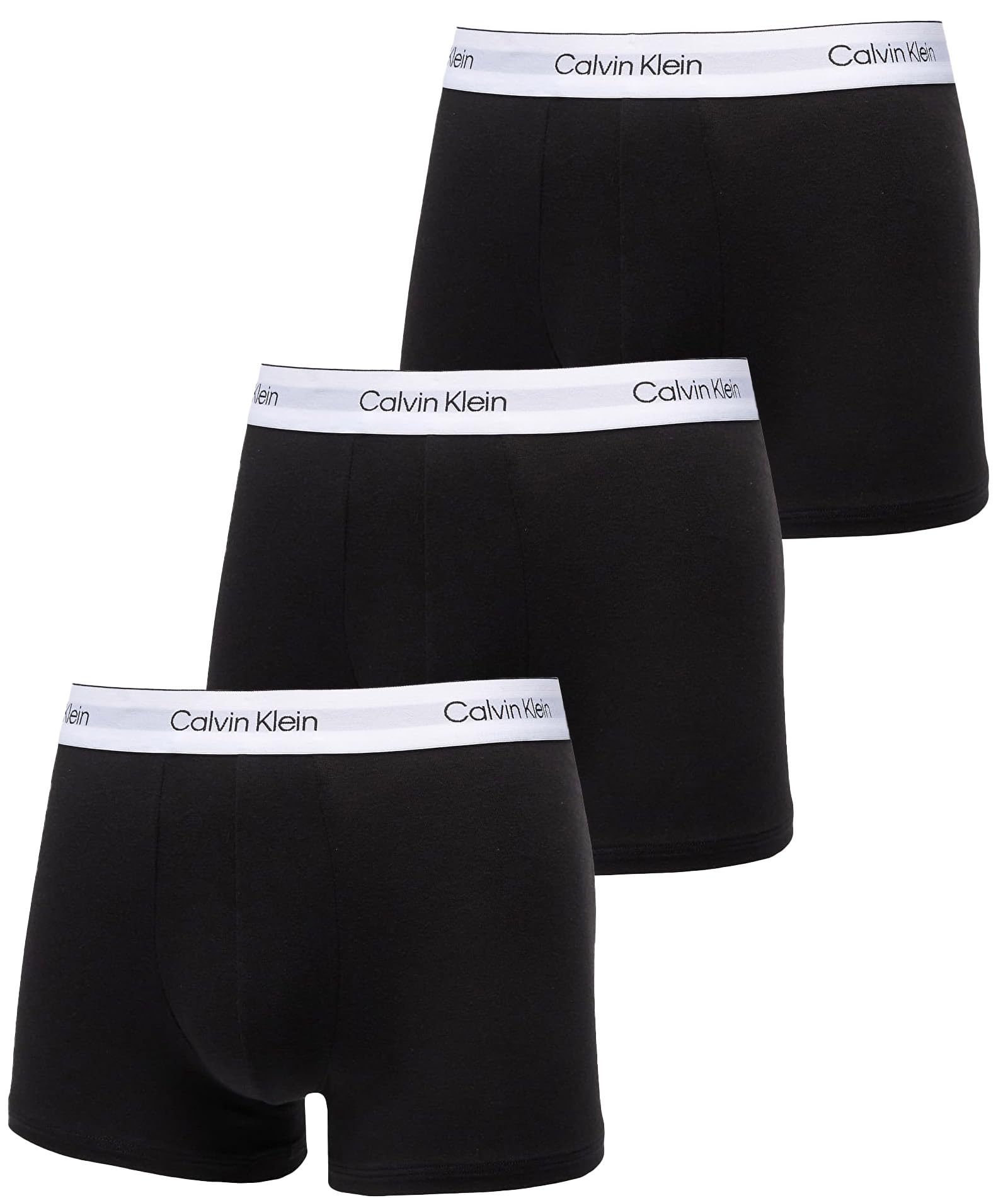 Calvin Klein Boxer Briefs Underwear Size L 3-Pack (3-pack) Men s Black/White [Used]