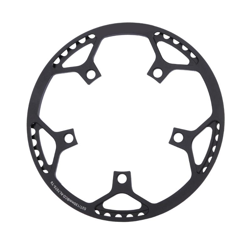 130mm BCD 45T 47T 53T 56T 58T Single Speed Chainwheel for Folding Bikes Aluminum Alloy Folding Bike Chainring Crankset