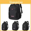 Backpack With Multipurpose Polyester Lining And Color Block Pattern For School