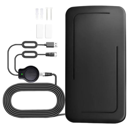 

Digital TV Antenna Supporting 4K 1080P High Clarity 500-Mile Range Free Local Channels