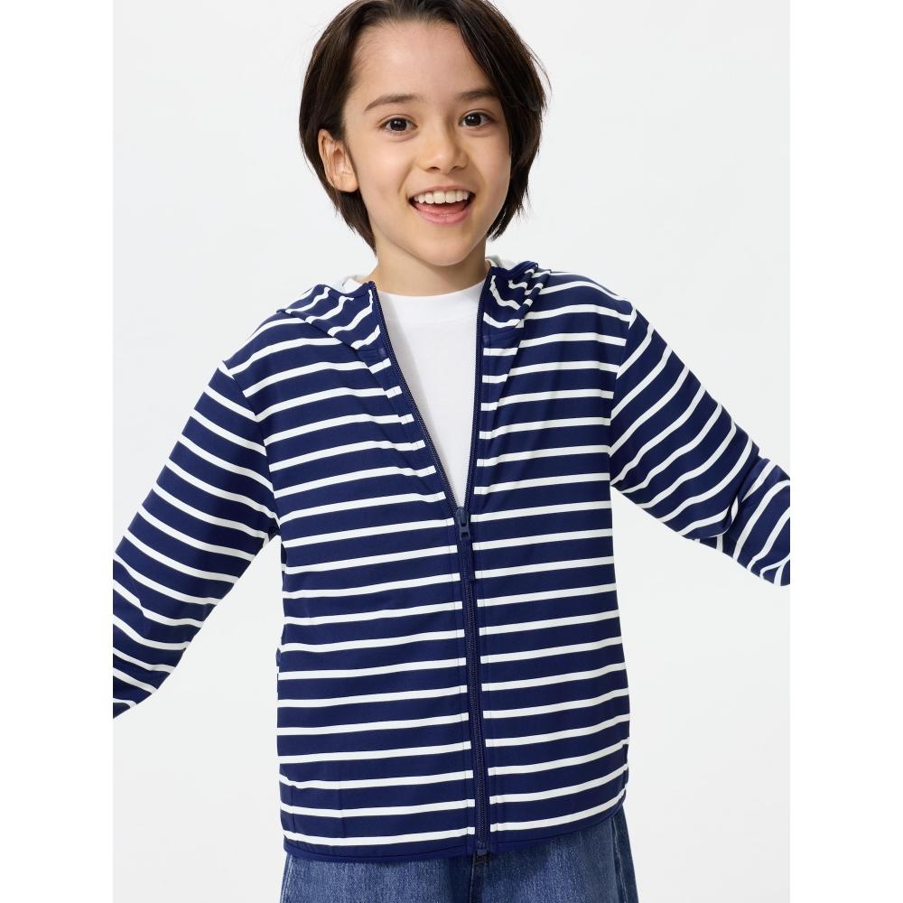 Uniqlo Japan Air Rhythm Uv Cut Full Zip Hoodie