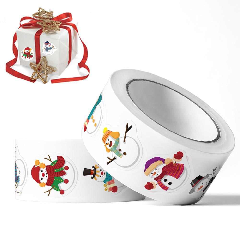100-500Pcs High-Quality Heterotypic High-Quality Christmas High-Quality Snowmans High-Quality Stickers High-Quality Dly High-Quality Gift