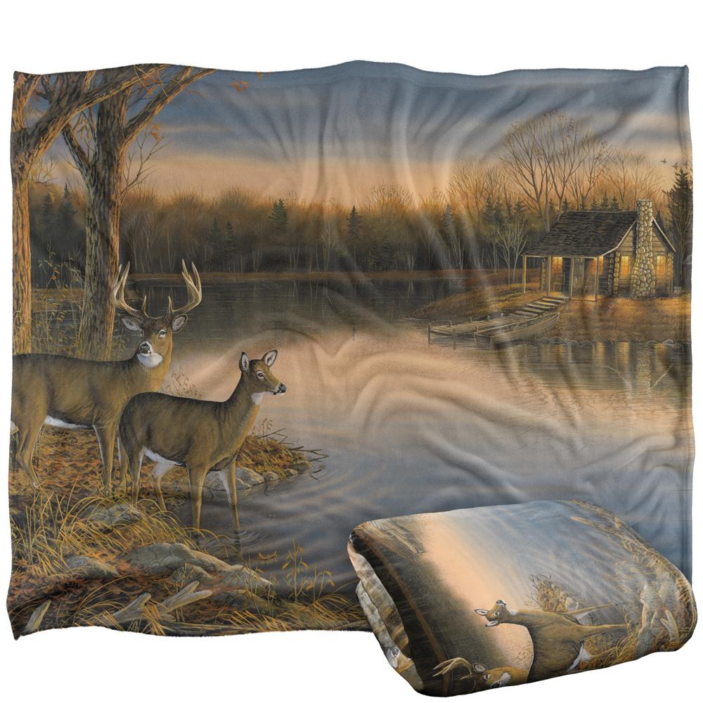Wild Wings Tranquil Evening 2 Silky Supersoft Blanket