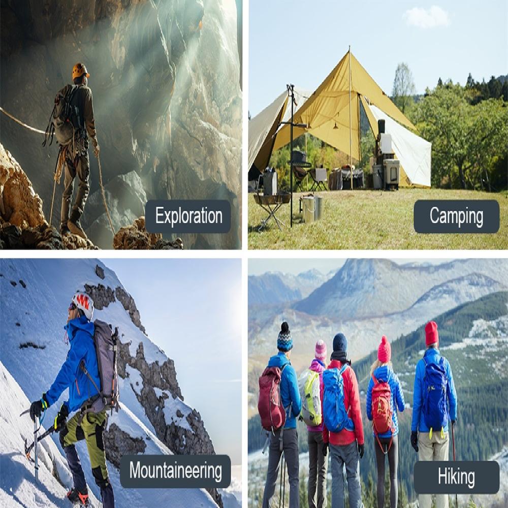 Compass Hiking Compass - Navigation, Pocket, Waterproof, Shockproof, Military - Hiking, Climbing, Biking, Exploring, Geology, Outdoor Activities