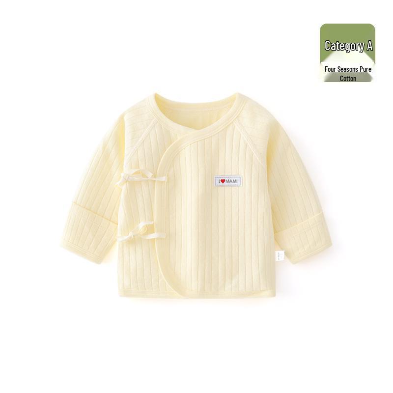 Top in Cotone con Laccetti Anti-Graffio per Neonato (0-3 mesi)