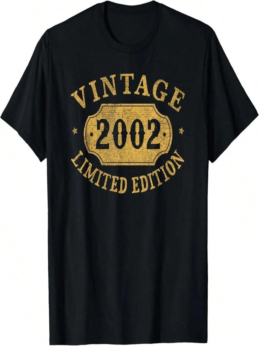 22 Years Old 22nd Birthday Anniversary Best Limited 2002 T-Shirt S разноцветный