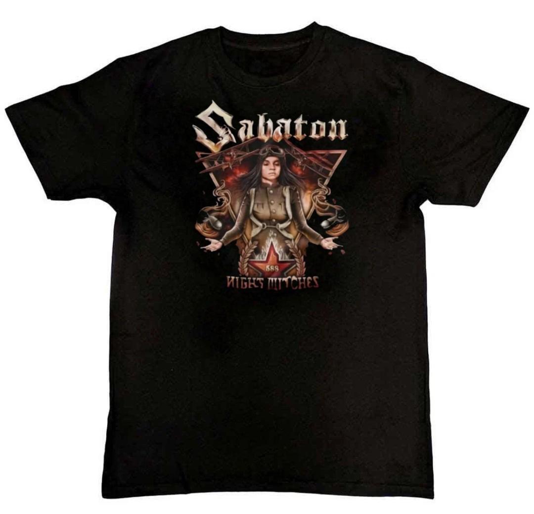Футболка Sabaton Night Witches SABATON с графическим принтом XXXXL