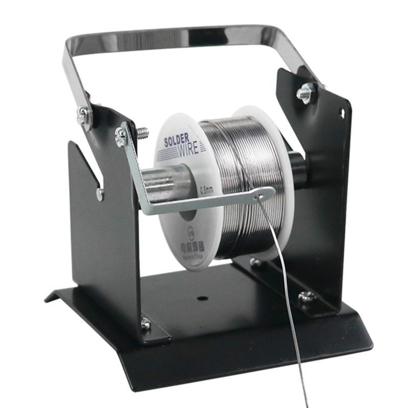 652F Solder Reel Stand Welding Equipment Solder Tin Soldering Frame Wire Holder Metal