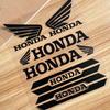 ZLQ4  Car Reflective Stickers Hollow Letter Carved Decals for Honda Motorcycle Helmet Scooter Tail Box Shock Absorber Decoration