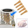 50Pcs Large Elasticity Chicken Plucker Fingers Soft Texture Feather Picking Fingers  Geese
