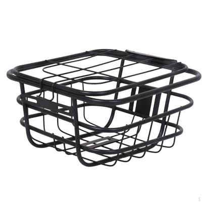 Front Handlebar Bike Basket Accessories,Iron Rear Hanging Cargo Rack,for Mountain Road