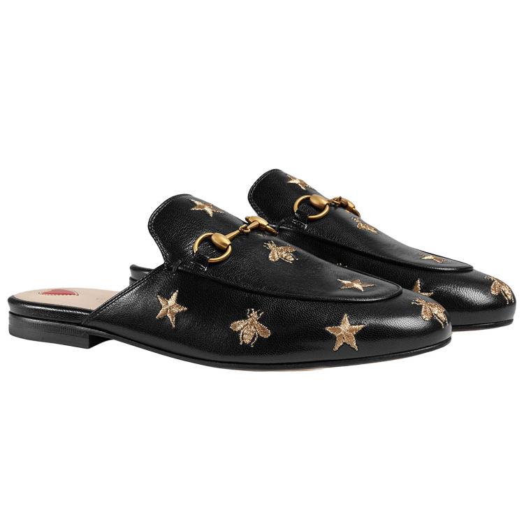 GUCCI Closed Toe Slippers Women's Black (Unisex) Closed Toe Slippers 505268 D3V00 1000