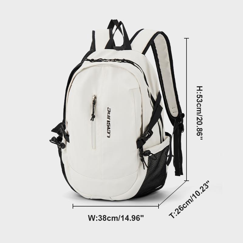 

Schoolbag Girls High School Students, New College Students Computer Bag, Junior High School Students Backpack, Simple Travel Bag белый