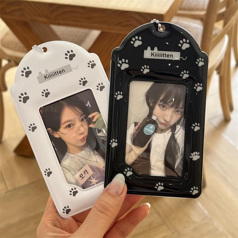 Portafototessere Raccoglitore per Carte da 3 Pollici Portafototessere Kpop Portafototessere Maniche Carine per Album di Fototessere Set Portacarte Kpop