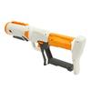 Rocket Firing Launcher Soft Orange White Plastic and Sponge Toy Rocket Barrel Launcher for Youth Adult