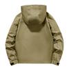 Winter Multiple Pockets Man Coats Loose Leisure Solid Windproof Tops New Man Coat Autumn Coats Man