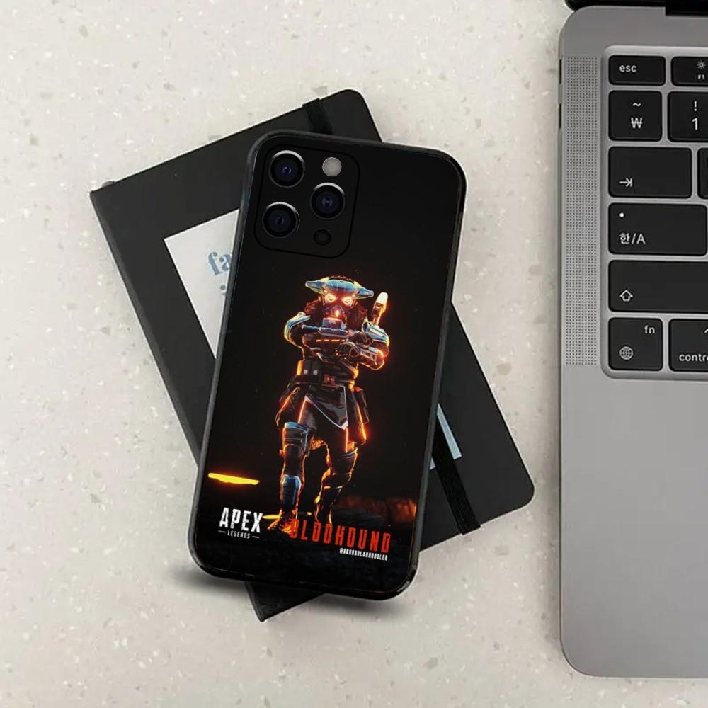Game A-Apex Legends Phone Case For Apple iPhone 15,14,13,12,11,Pro,X,XS,Max,XR,Plus,Mini Soft Black Cover