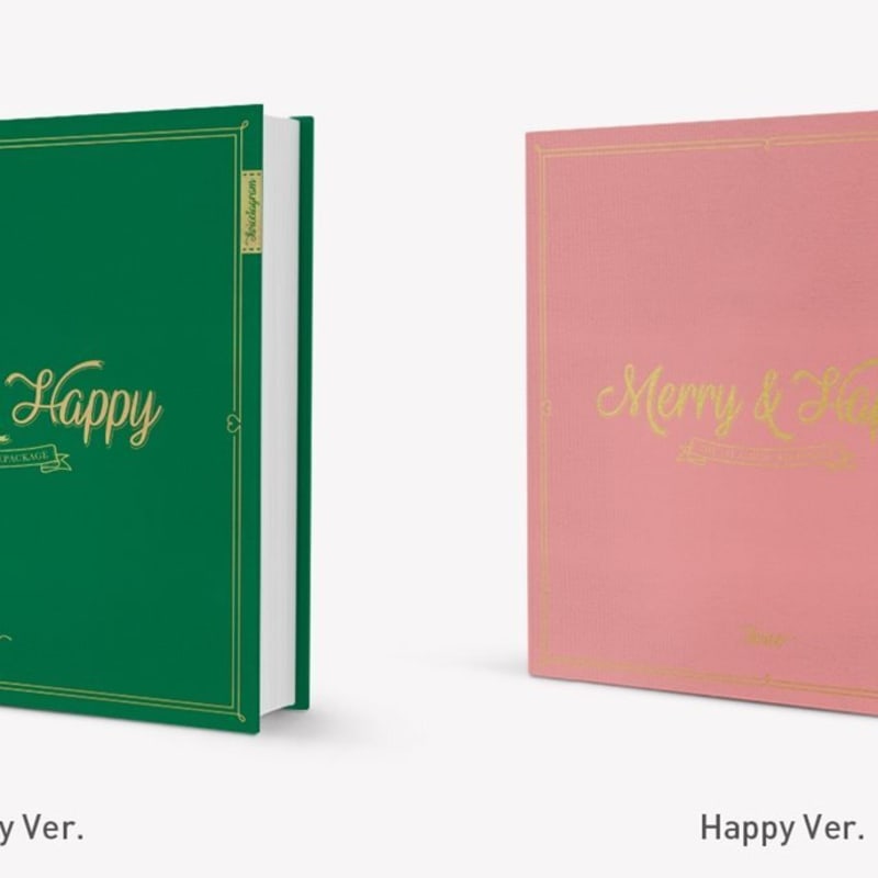 

TWICE 1st Album - Repackage: Merry & Happy