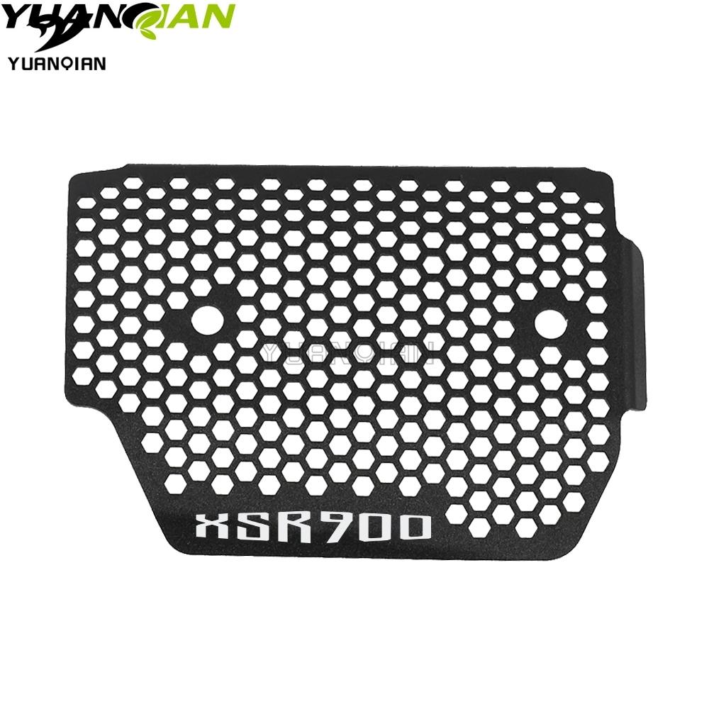 

Защита выпрямителя двигателя мотоцикла, рамка радиатора, решетка, защитная решетка, крышка выпрямителя для YAMAHA XSR900 XS R900 Black-XSR900 logo