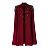 Mantello Medievale da Mago con Cappuccio: Robe Cosplay a Maniche Lunghe 5 Colori