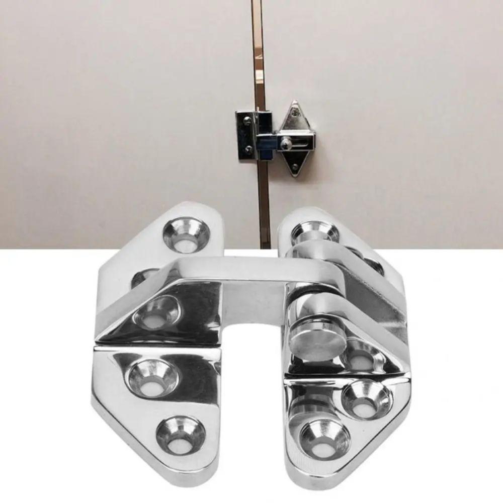 316 Stainless Steel Boat Hinge Heavy-Duty Cabinet Hinge Hardware Accessories Strap Hinge  Yacht